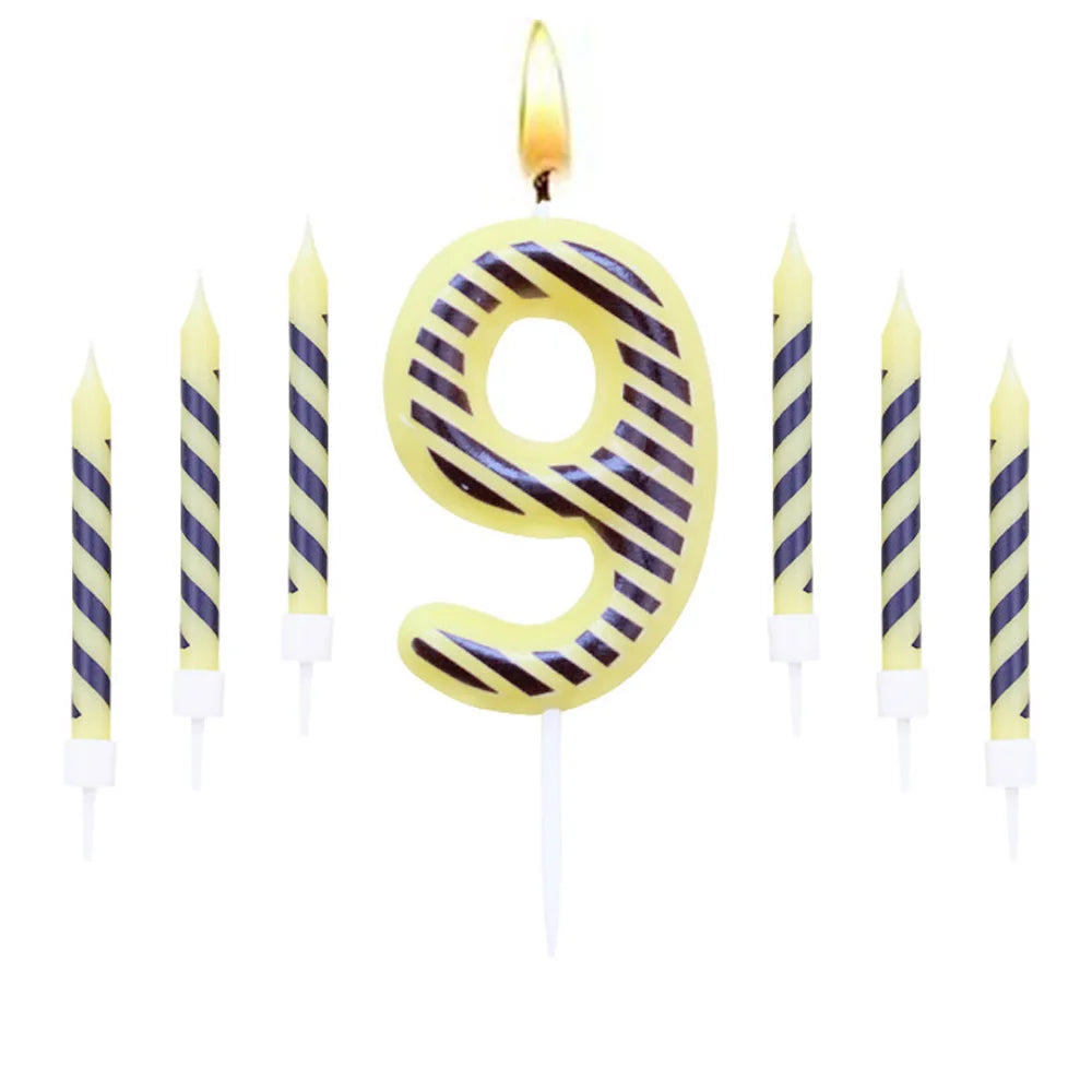 Bougie Anniversaire Thème Construction Neuf