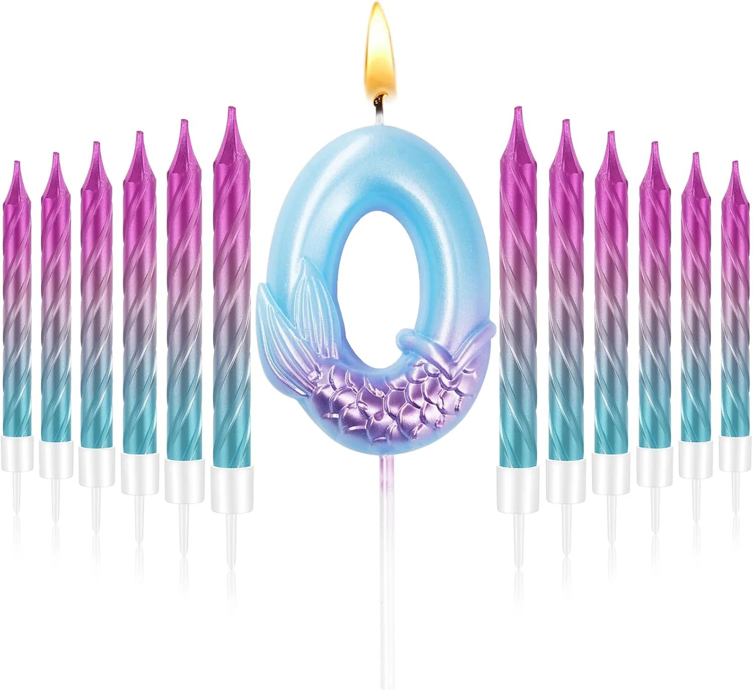 Bougie Chiffre Sirène