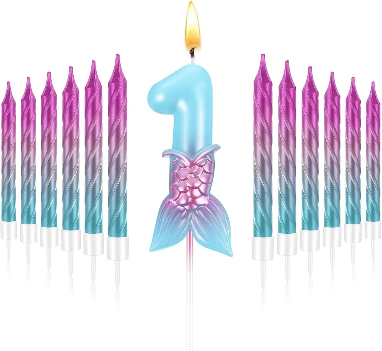 Bougie Chiffre Sirène