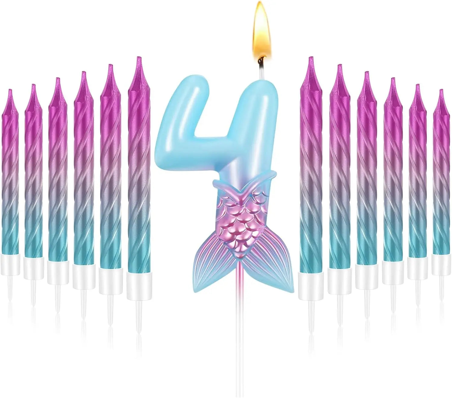 Bougie Chiffre Sirène