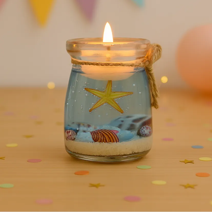 Bougie Décorative Parfumé Marin