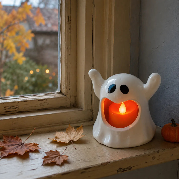 Bougie Fantôme Blanc LED