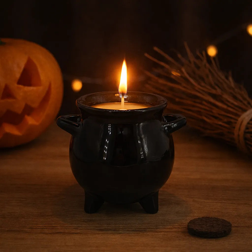 Bougie Halloween Chaudron