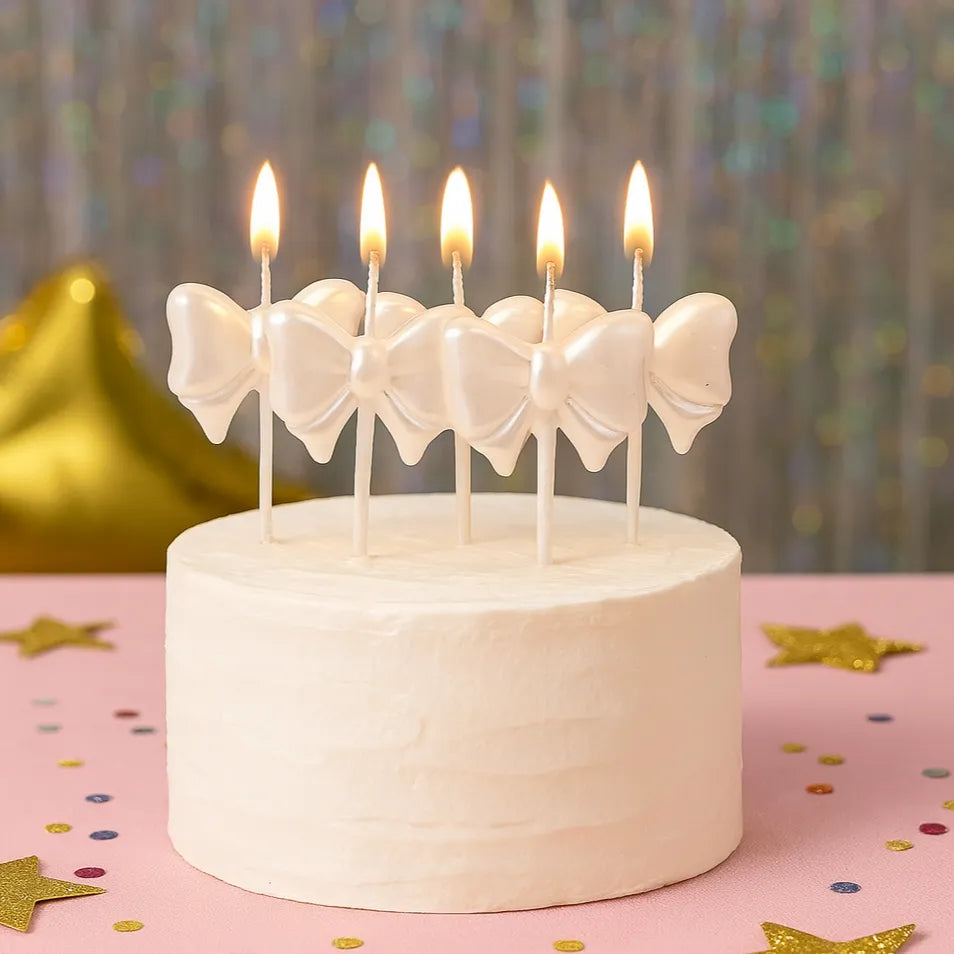 Bougie Nœuds Blancs