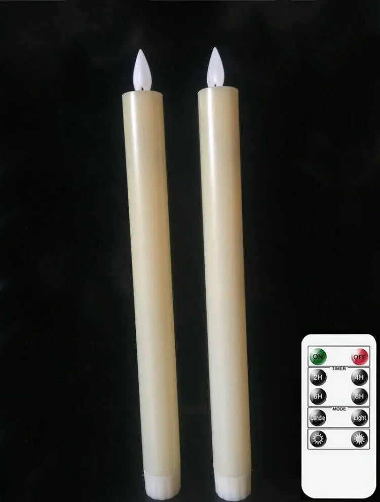 Bougie Noël LED Lumière Chaude Unique
