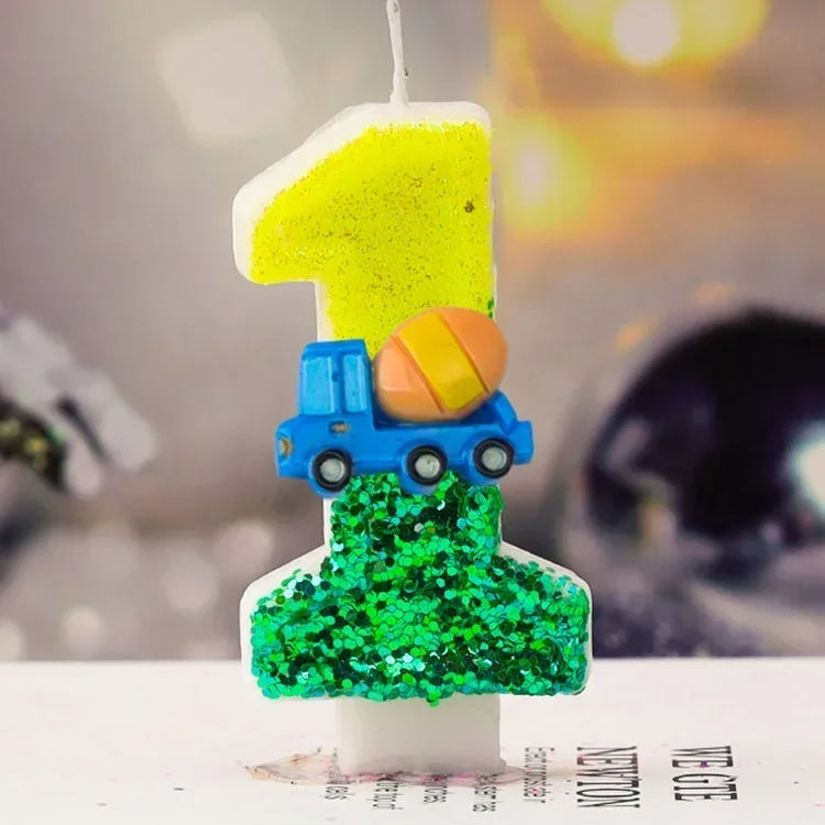 Bougie Numérique Anniversaire Chantier