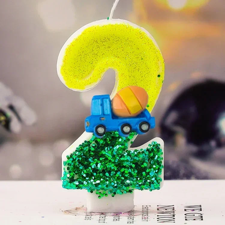 Bougie Numérique Anniversaire Chantier