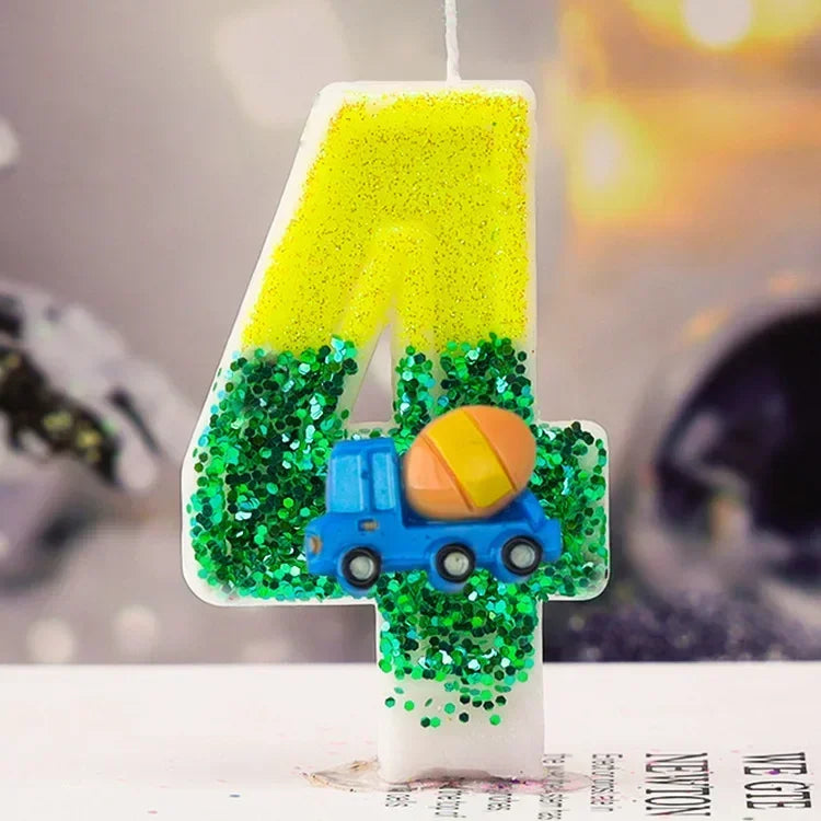 Bougie Numérique Anniversaire Chantier