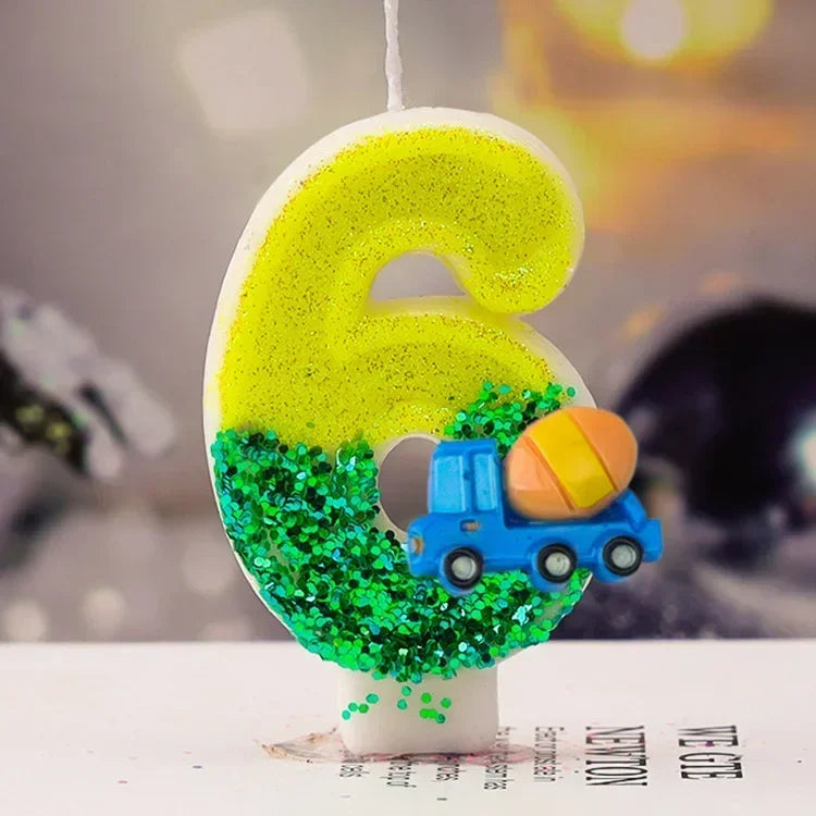 Bougie Numérique Anniversaire Chantier