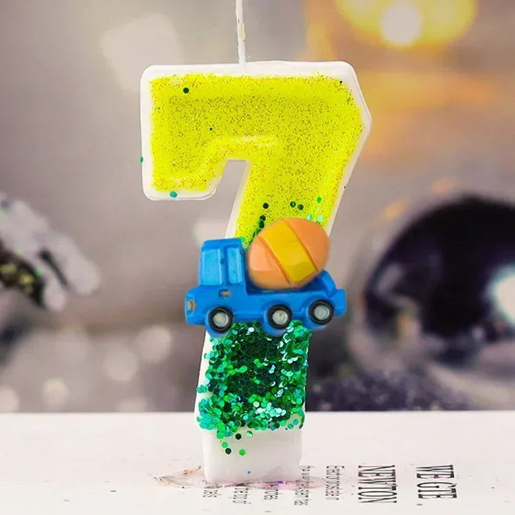 Bougie Numérique Anniversaire Chantier