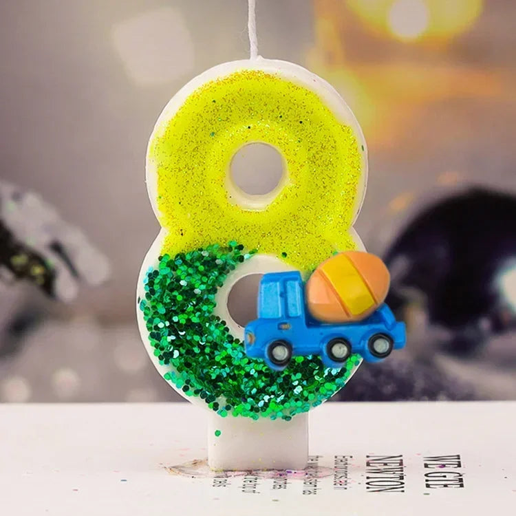 Bougie Numérique Anniversaire Chantier