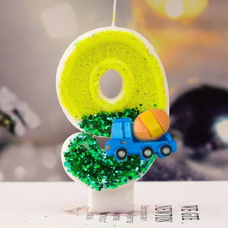 Bougie Numérique Anniversaire Chantier