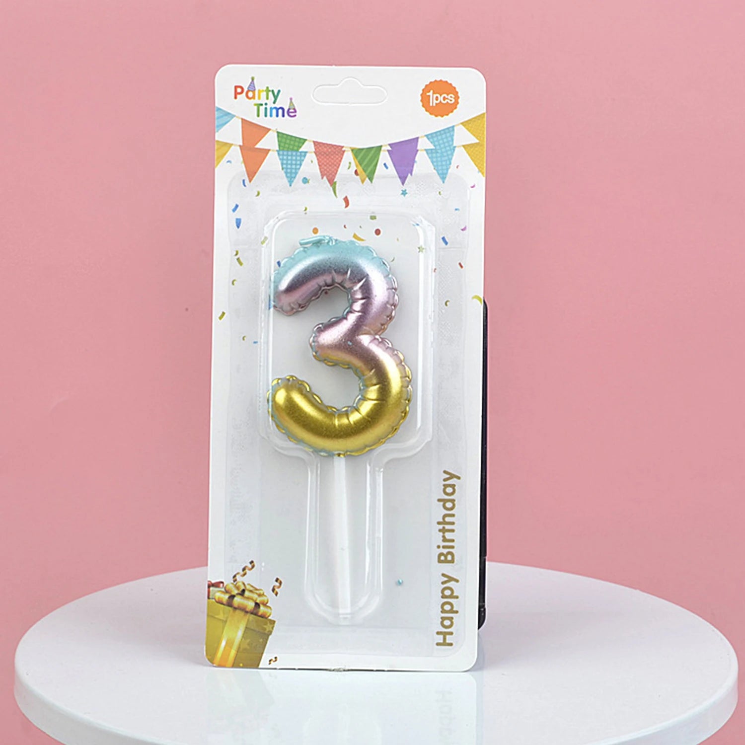 Bougie Numérique Dégradée 3