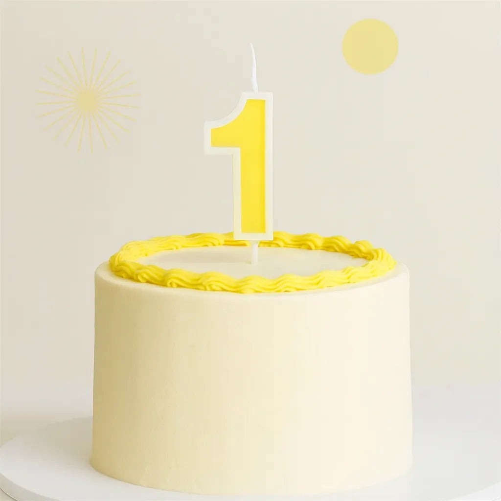 Bougie Numérique Jaune