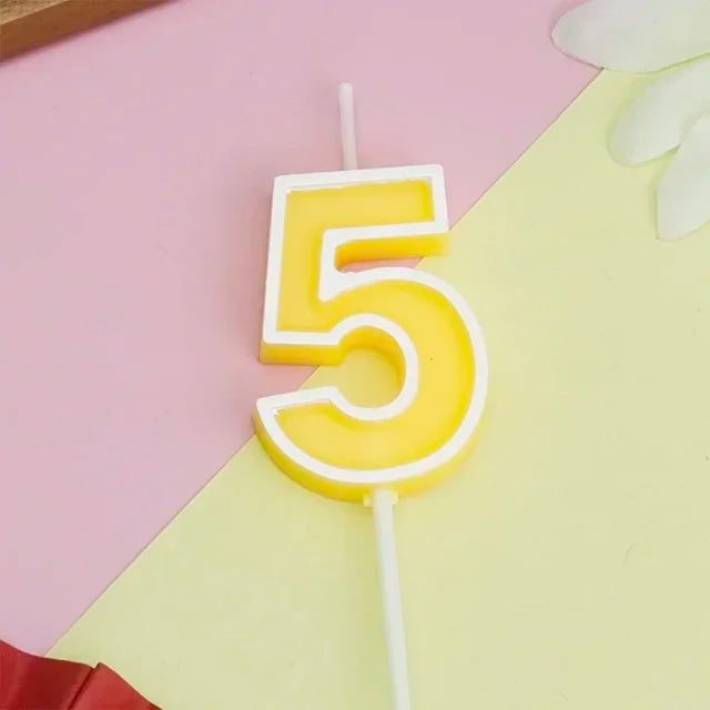 Bougie Numérique Jaune