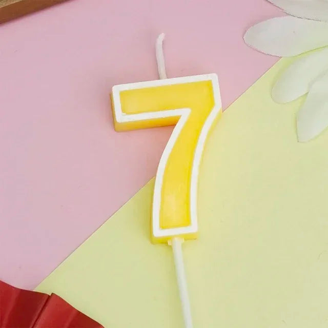 Bougie Numérique Jaune