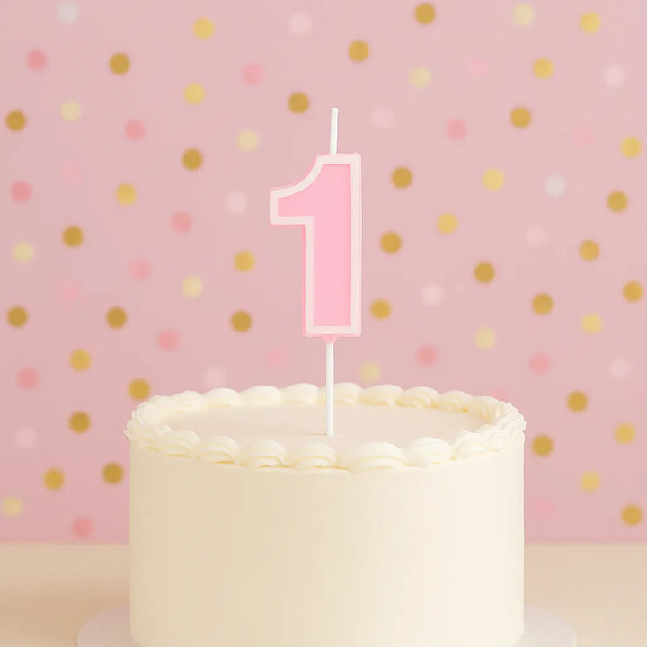 Bougie Numérique Rose