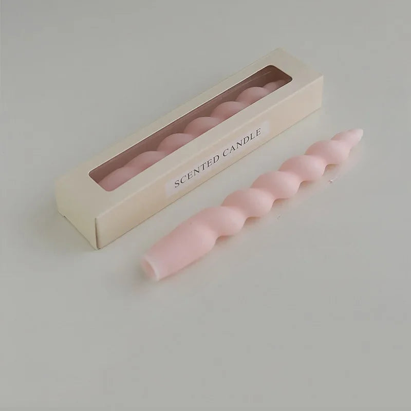 Bougie Spirale Rose clair 