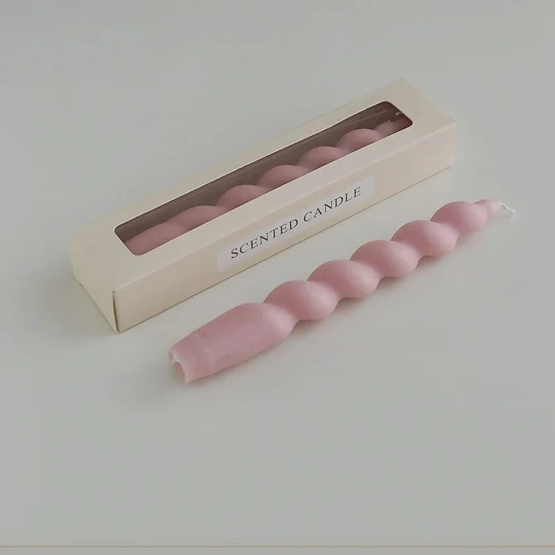 Bougie Spirale Rose foncé