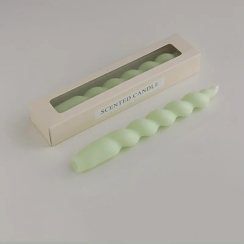 Bougie Spirale Vert Clair 