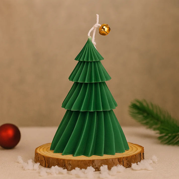Bougie Verte Sapin Chic