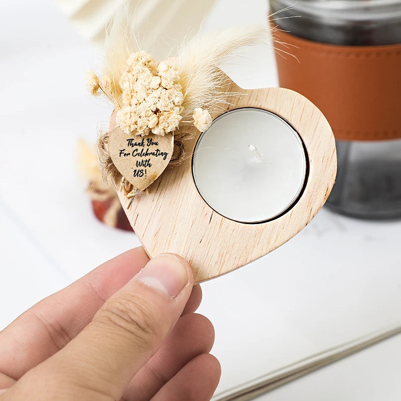 Bougie pour Invités Mariage Chic