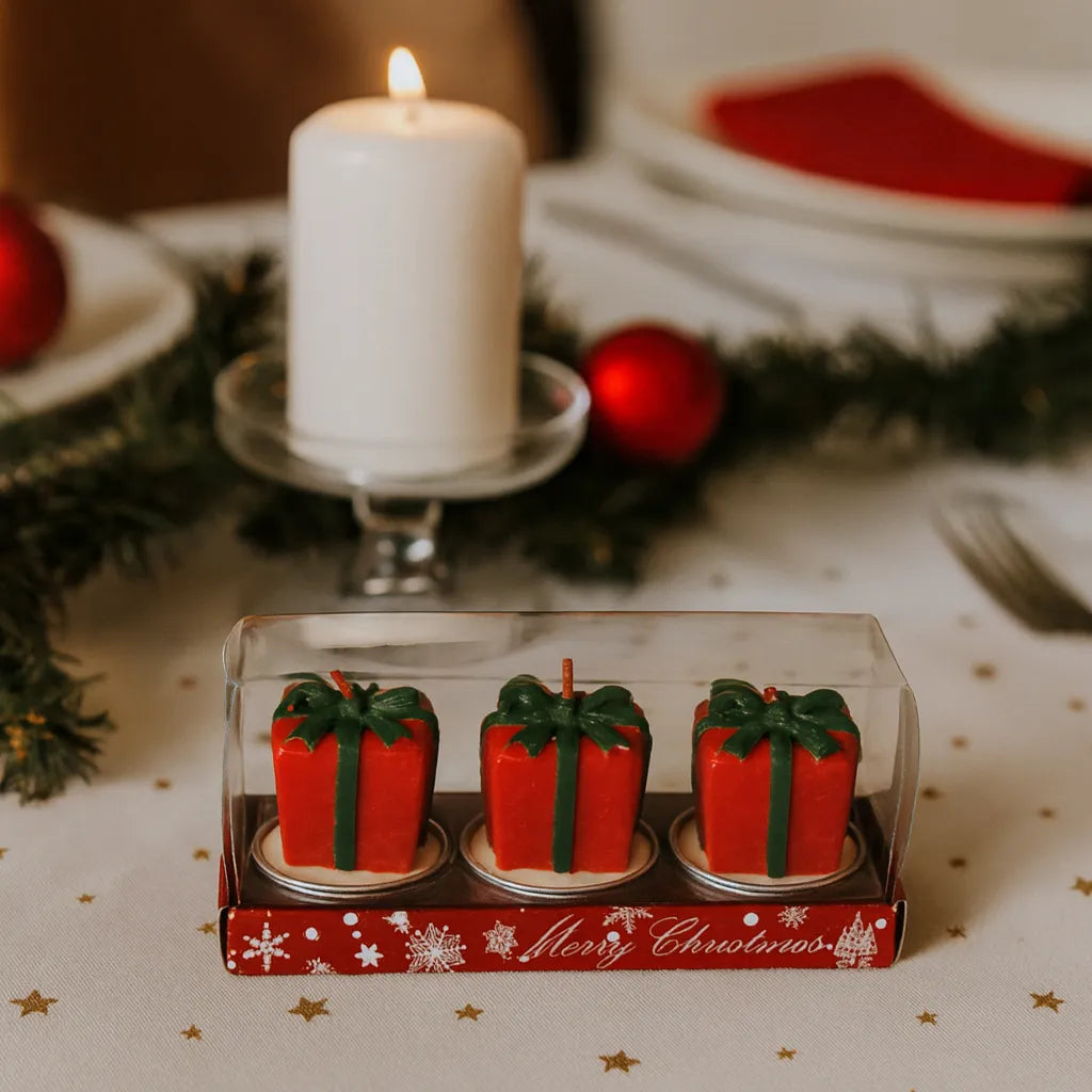 Bougies Cadeau de Noël