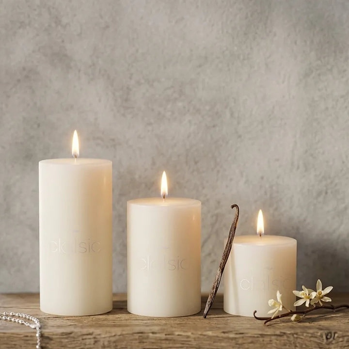 Bougies Décoratives Parfumées Vanille Raffinée