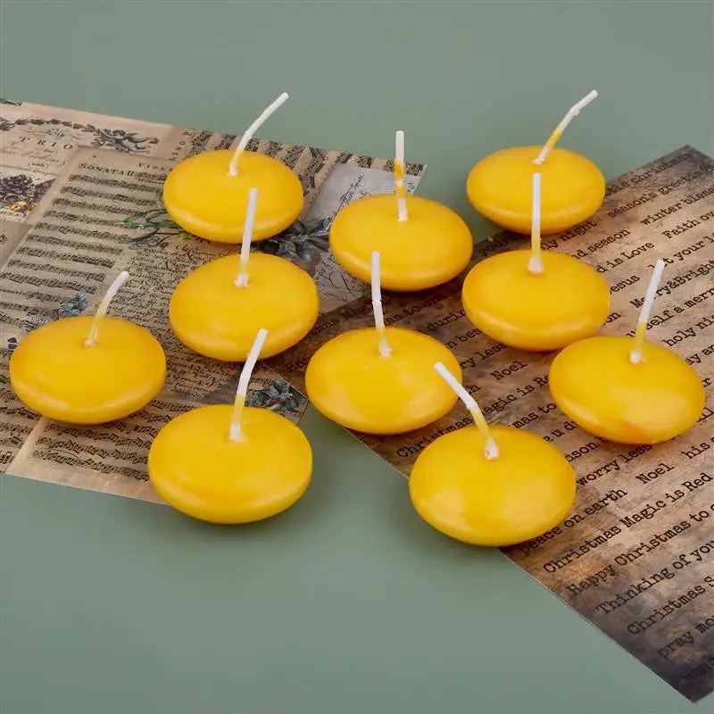 Bougies Flottantes Jaunes
