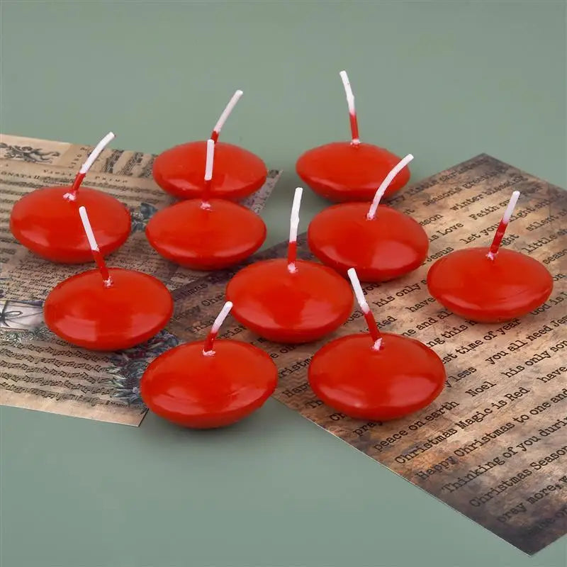 Bougies Flottantes Rouges