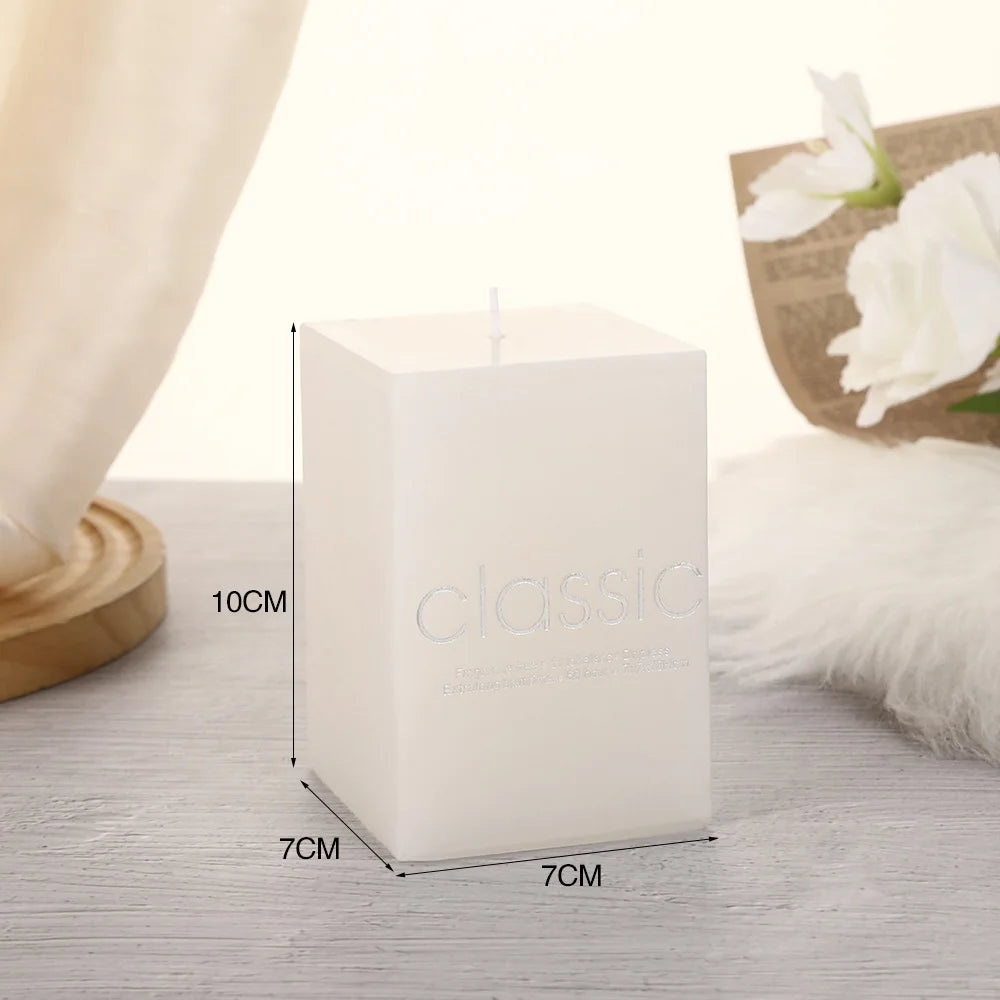 Bougies Mariage Carrée Chic