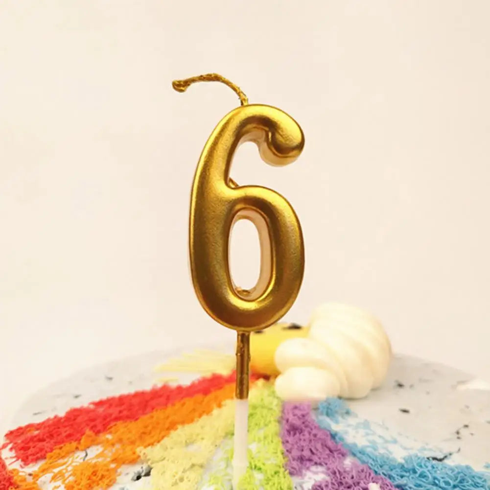 Bougies Numérique Gold Six