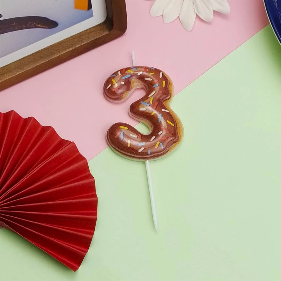 Bougies Numérique Gourmande Trois