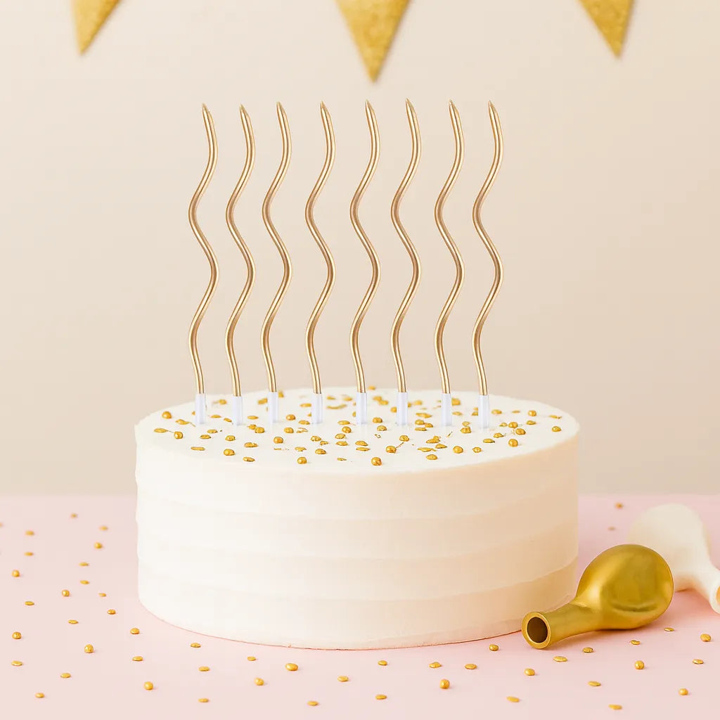 Bougies Spirales Champagne