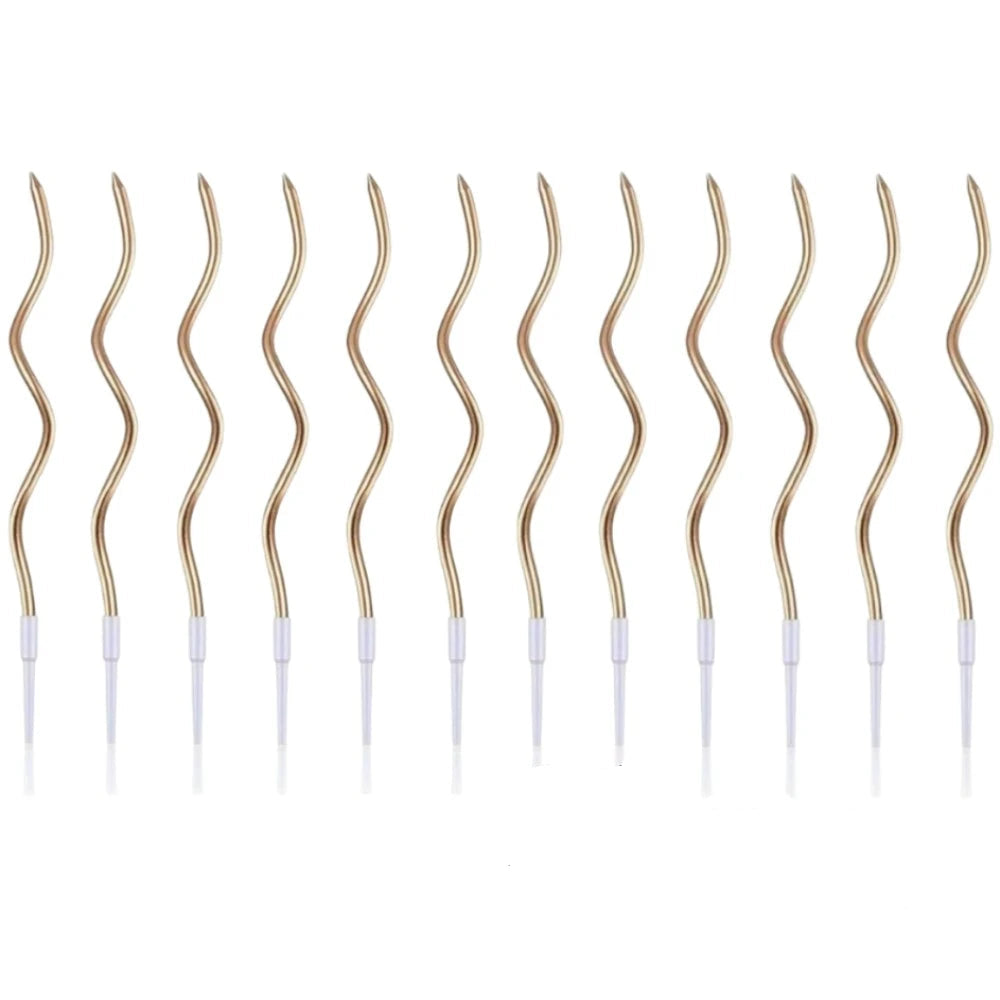 Bougies Spirales Champagne Classe