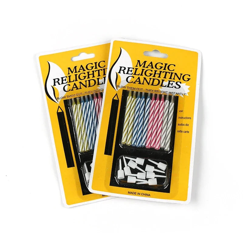 Bougies d’Anniversaire Magique Bleu