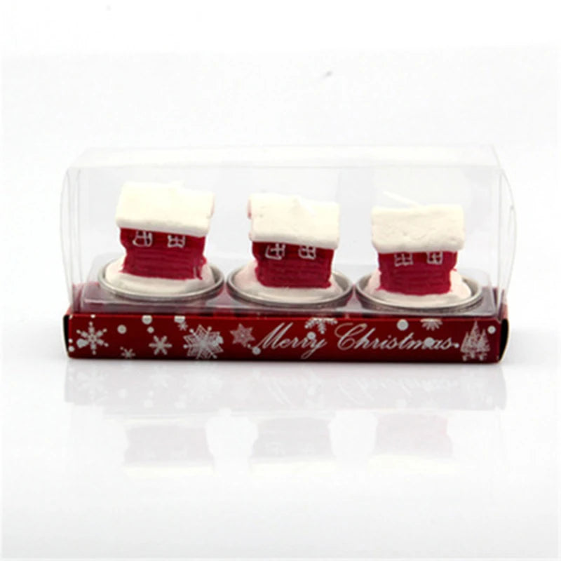 Bougies de Noël Petite Maison Design