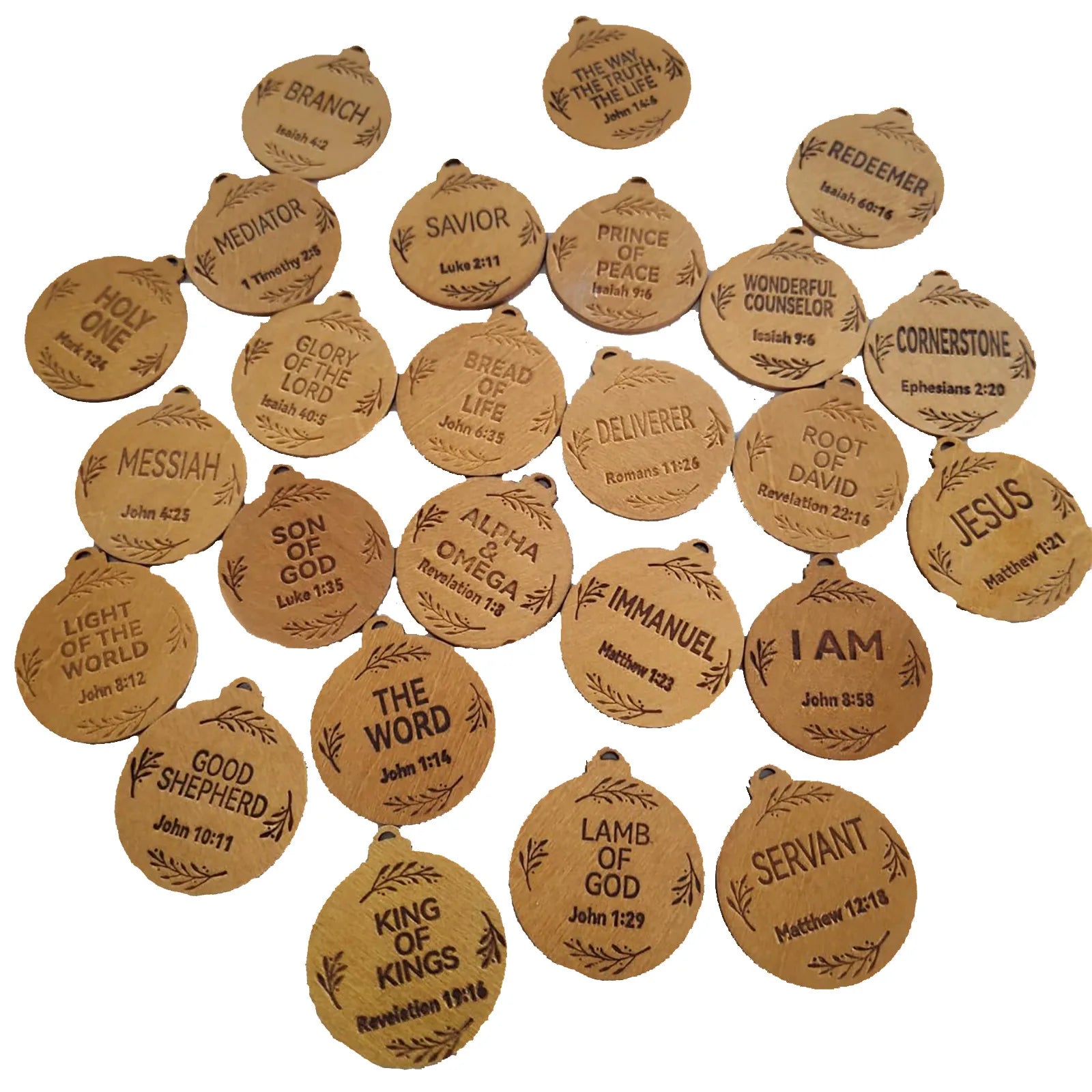 Boule Décorative Prénom en Bois Personnalisé de qualité