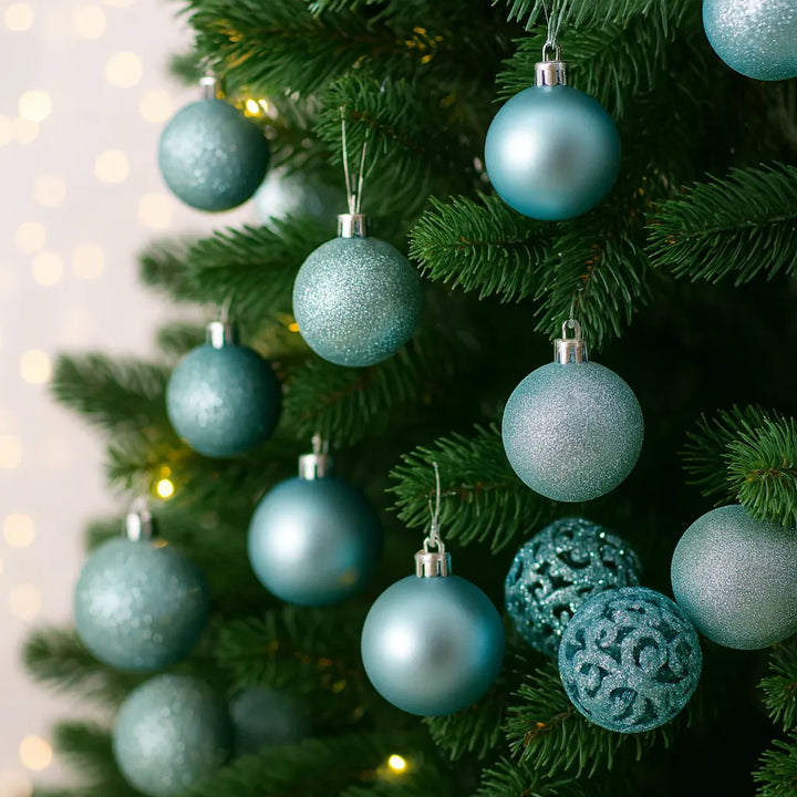 Boule De Noel Bleu