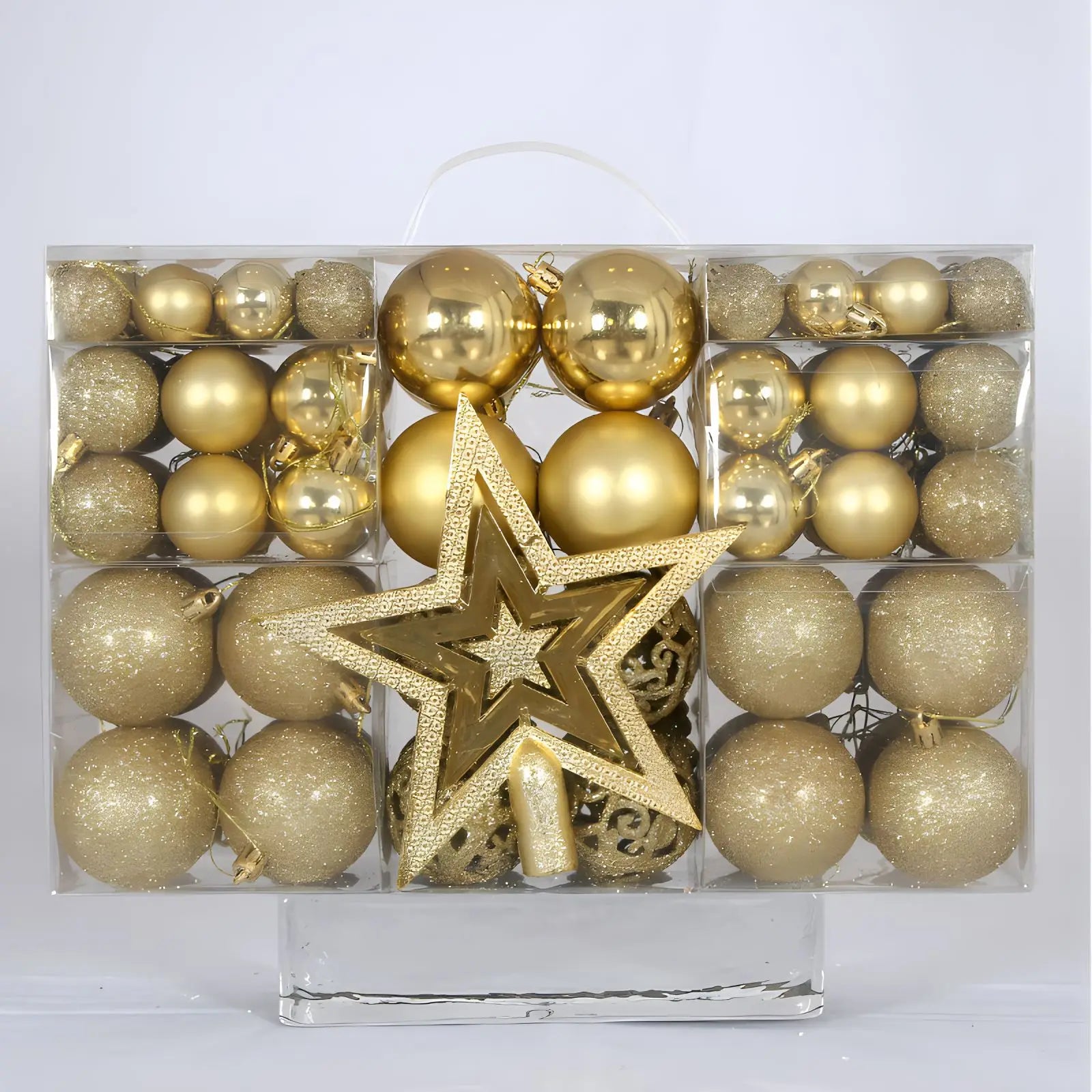 Boule De Noel Dorée