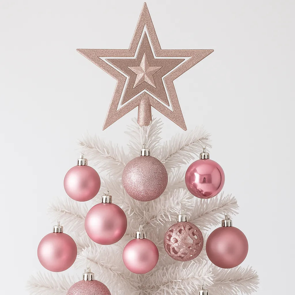 Boule De Noel Rose