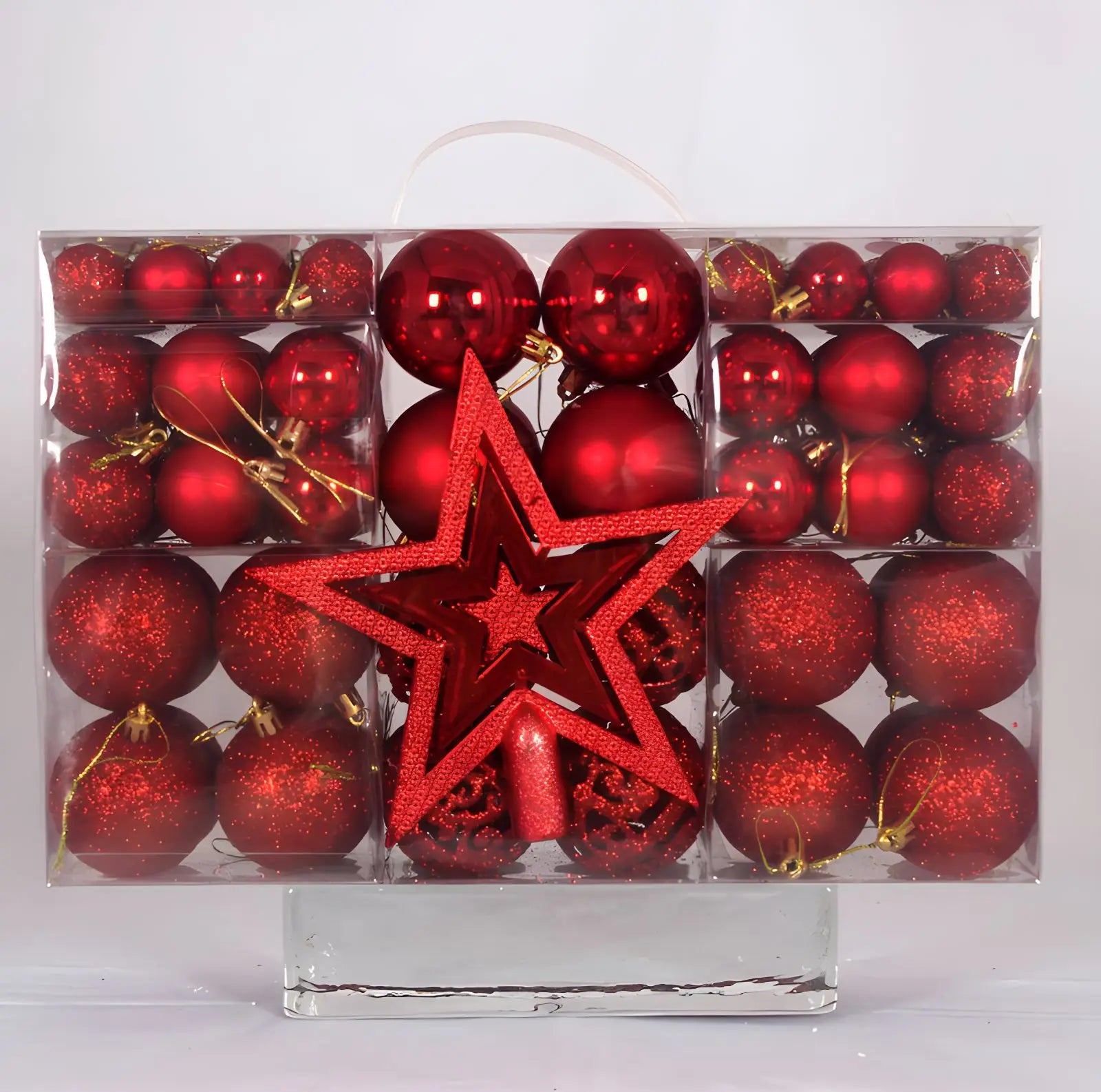 Boule De Noel Rouge