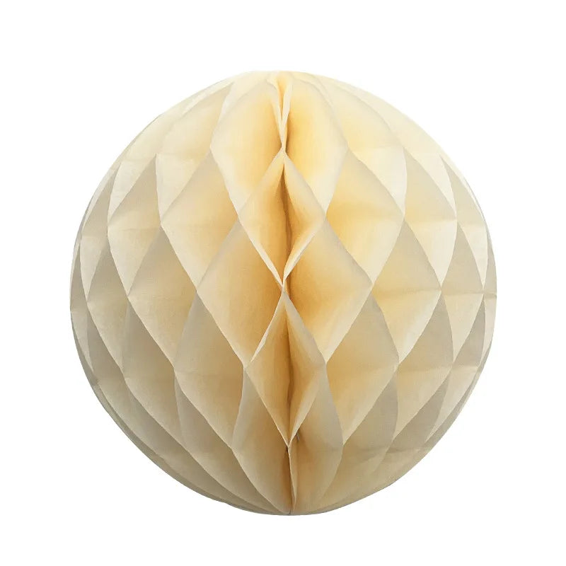 Boule Nid d’abeille Beige élégant