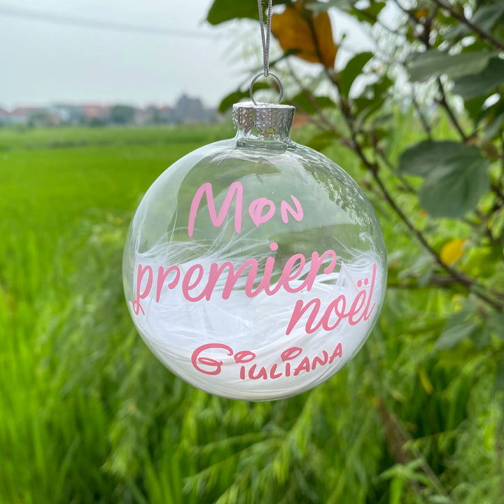 Boule Premier Noël Personnalisé