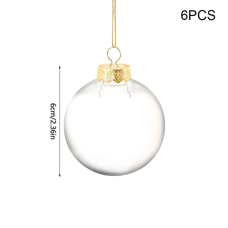 Boule Transparente à Suspendre lisse