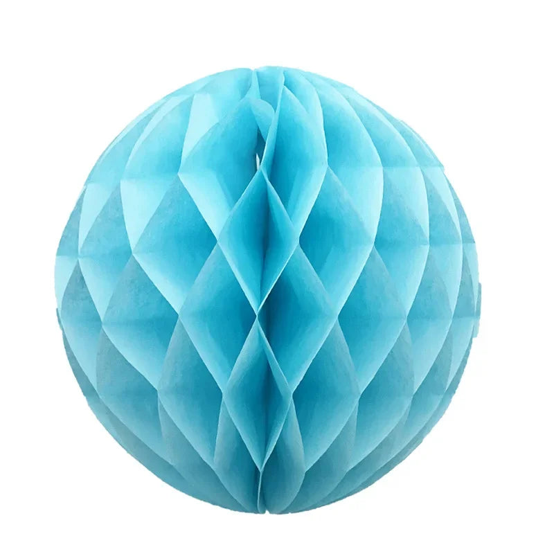 Boule de Nid d’abeille Bleu élégant raffiné