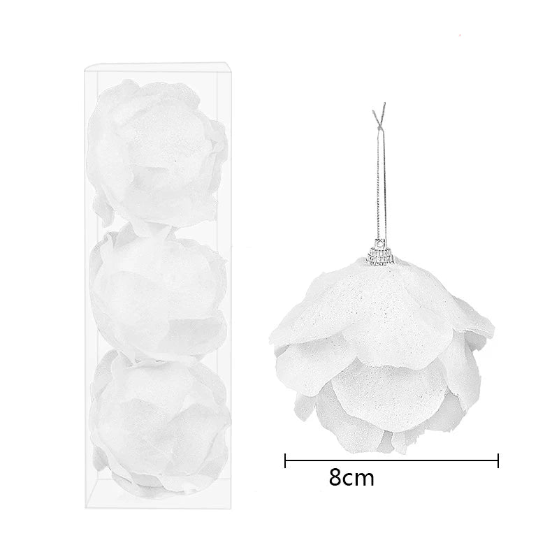 Boule de Noël Blanches Design