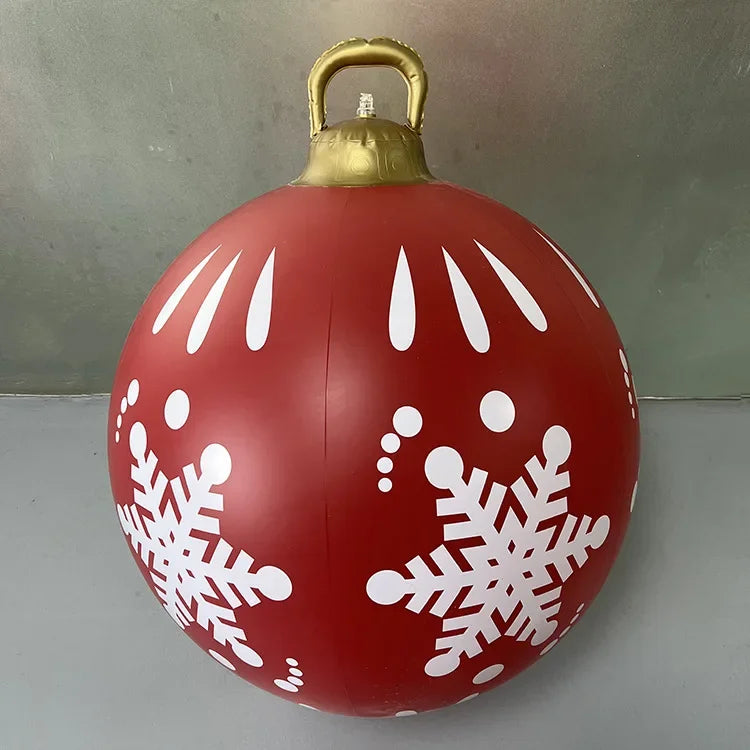 Boule de Noël Gonflable Flocon