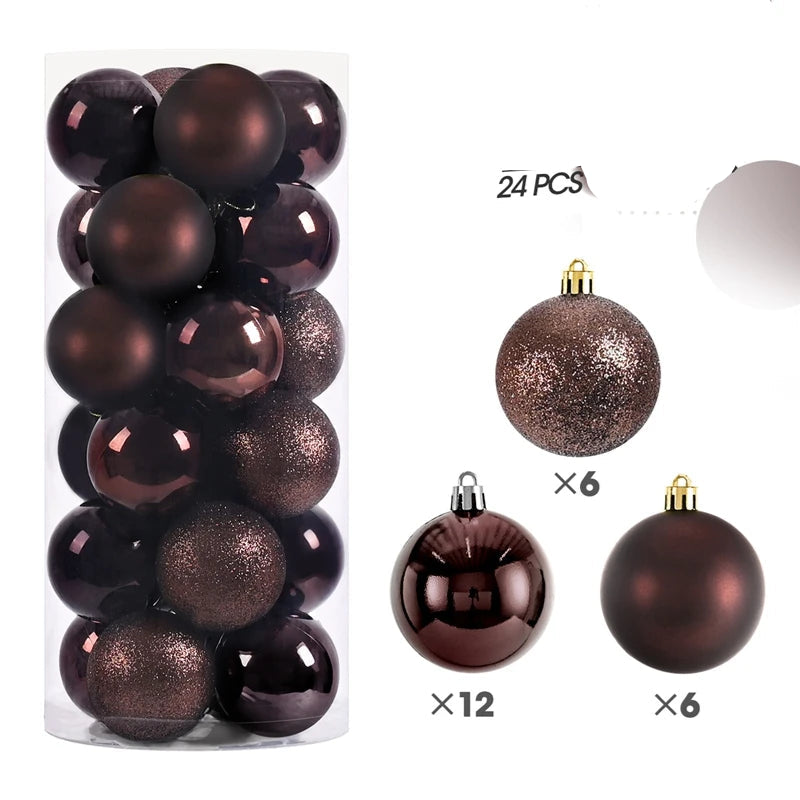 Boule de Noël Marron