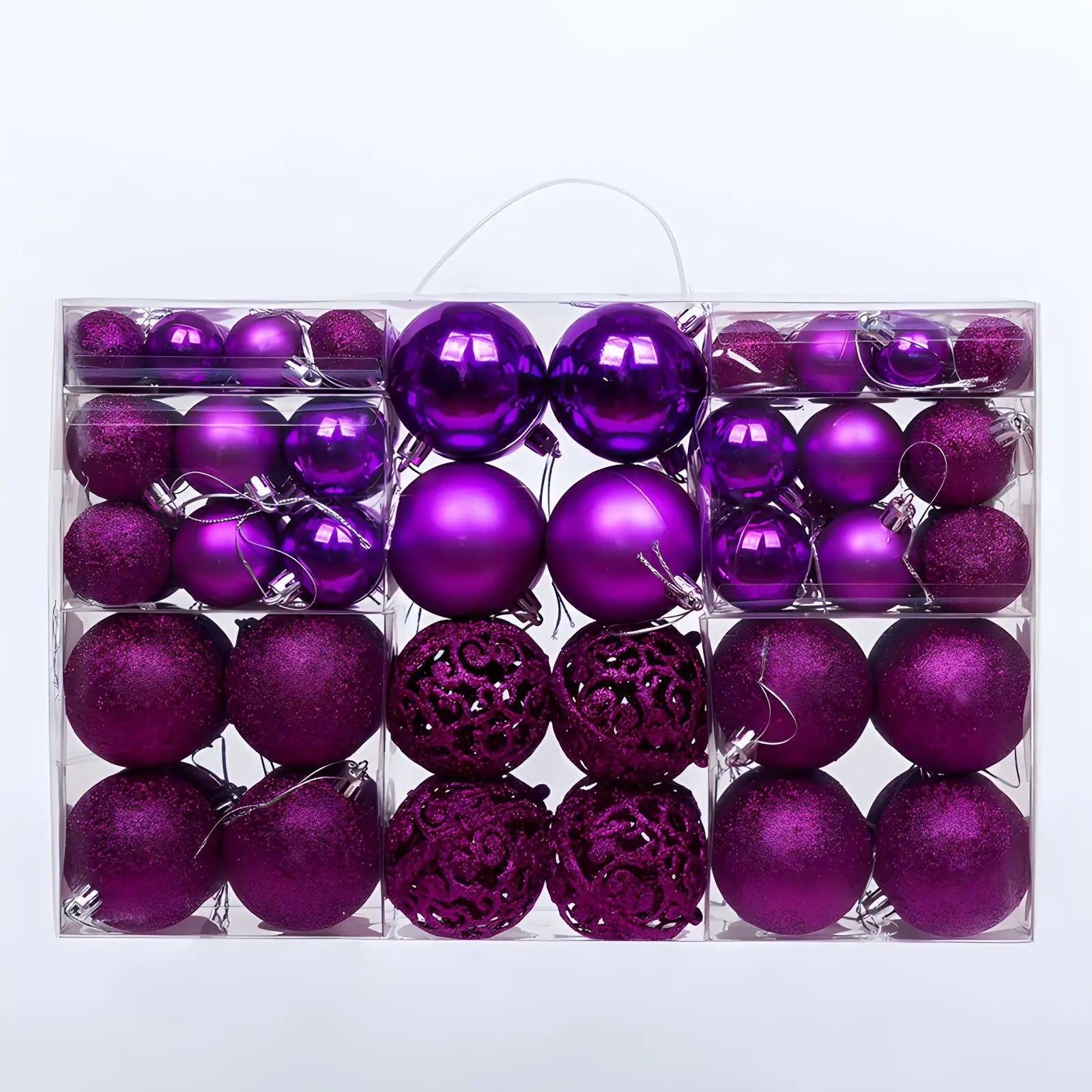 Boule de Noël Violet